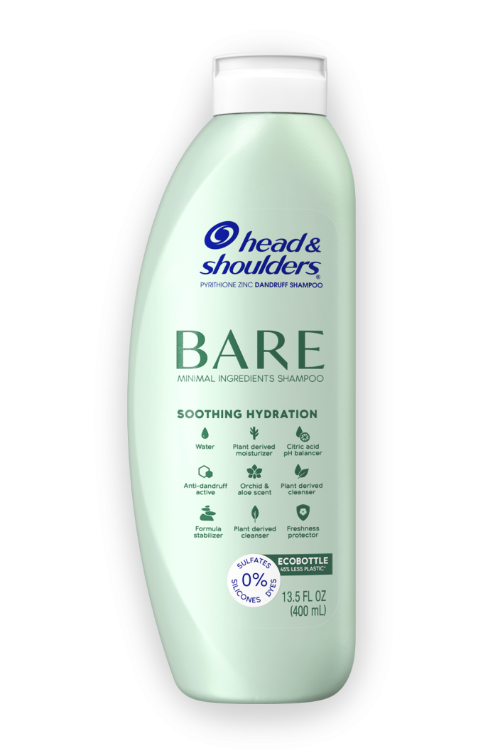 Head & Shoulders Bare Soothing Hydration Silicone-free Dandruff Shampoo