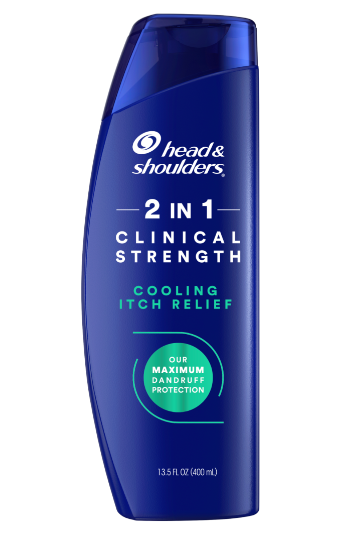 Clinical Strength Cooling Itch Relief 2in1, for Stubborn Dandruff