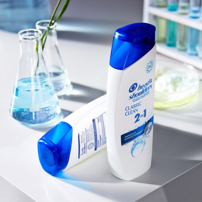 Classic Clean Anti-Dandruff 2 in 1 Shampoo and Conditioner for Daily Use, Paraben Free