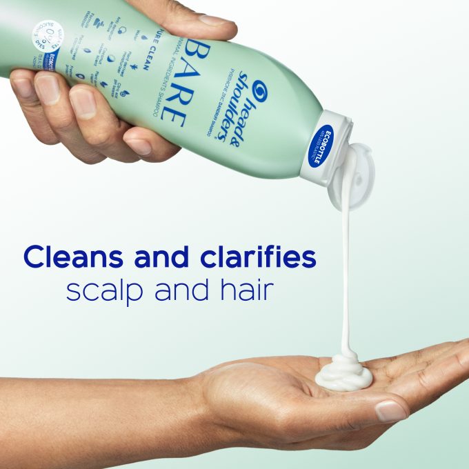 Head & Shoulders Bare Soothing Hydration Silicone-free Dandruff Shampoo