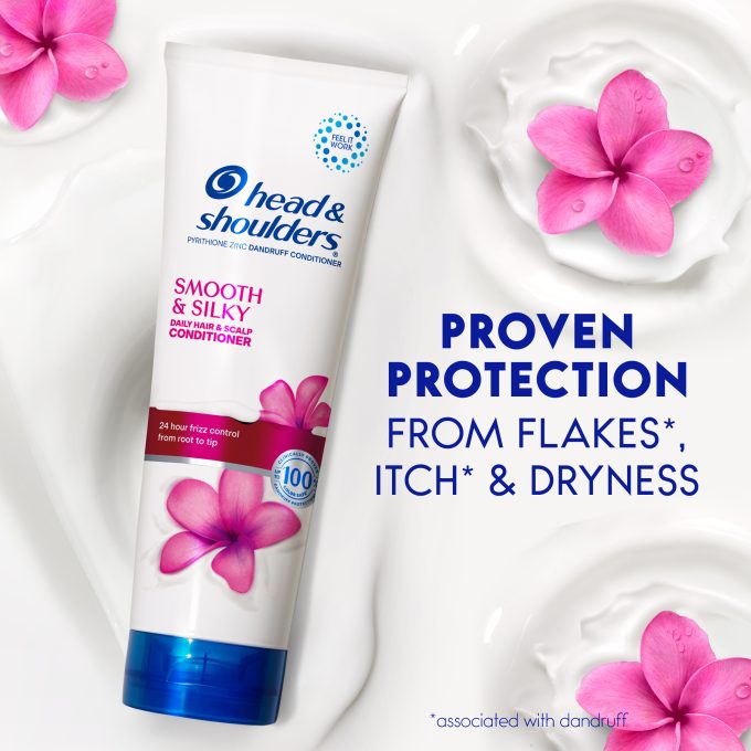 Smooth and Silky Anti-Dandruff Conditioner for Daily Use, Paraben Free