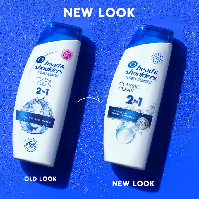 Classic Clean Anti-Dandruff 2 in 1 Shampoo and Conditioner for Daily Use, Paraben Free