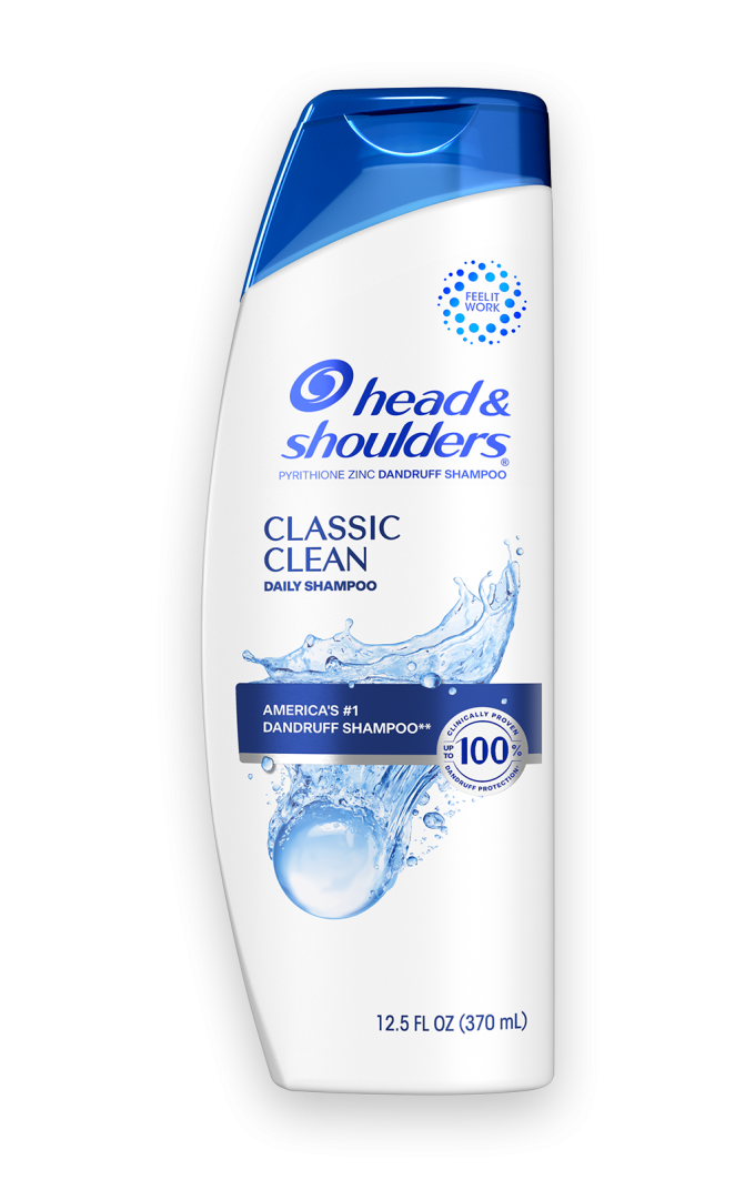 Classic Clean Anti-Dandruff Shampoo for Daily Use, Paraben Free