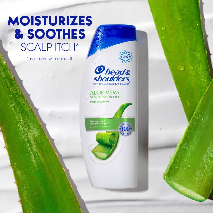 Dandruff Shampoo, Anti-Dandruff Treatment, Aloe Vera for Soothing Scalp Relief, Paraben Free