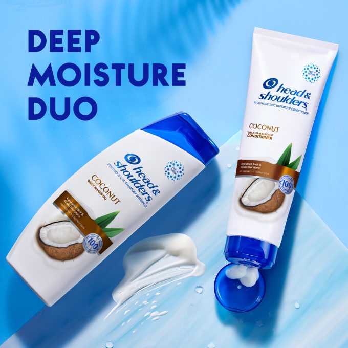 Coconut Anti-Dandruff Shampoo for Daily Use, Paraben Free