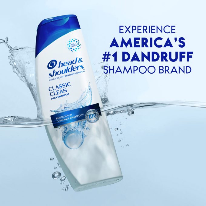 Classic Clean Anti-Dandruff Shampoo for Daily Use, Paraben Free
