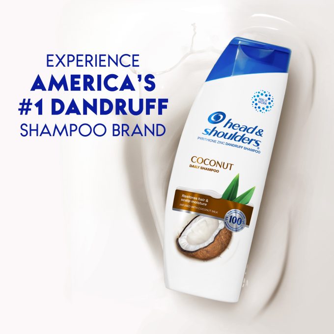 Coconut Anti-Dandruff Shampoo for Daily Use, Paraben Free