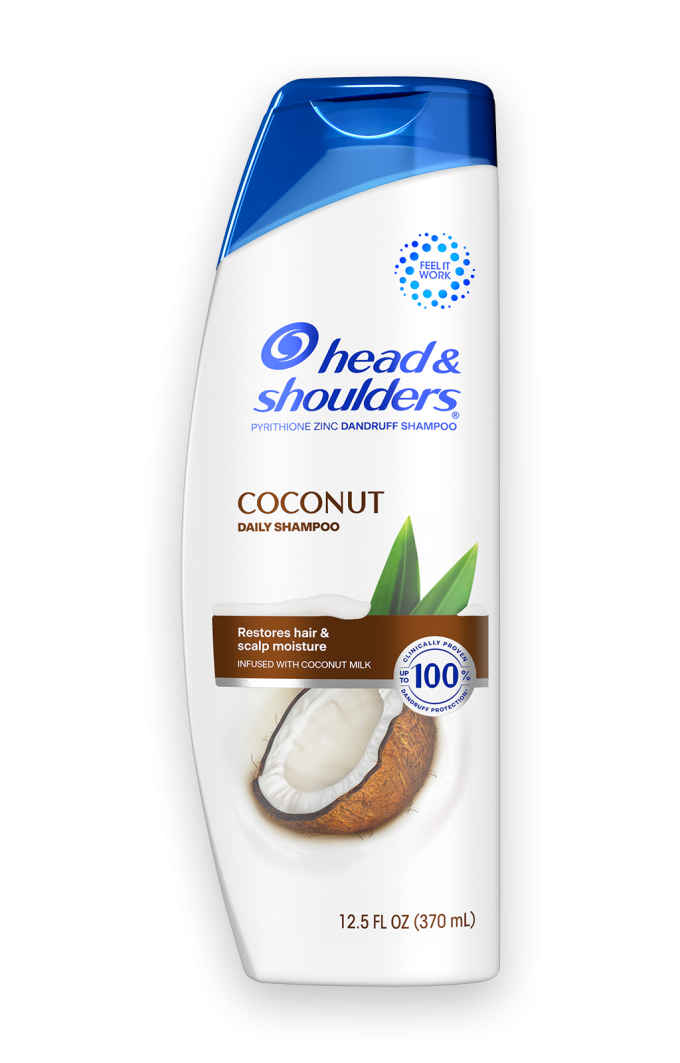 Coconut Anti-Dandruff Shampoo for Daily Use, Paraben Free