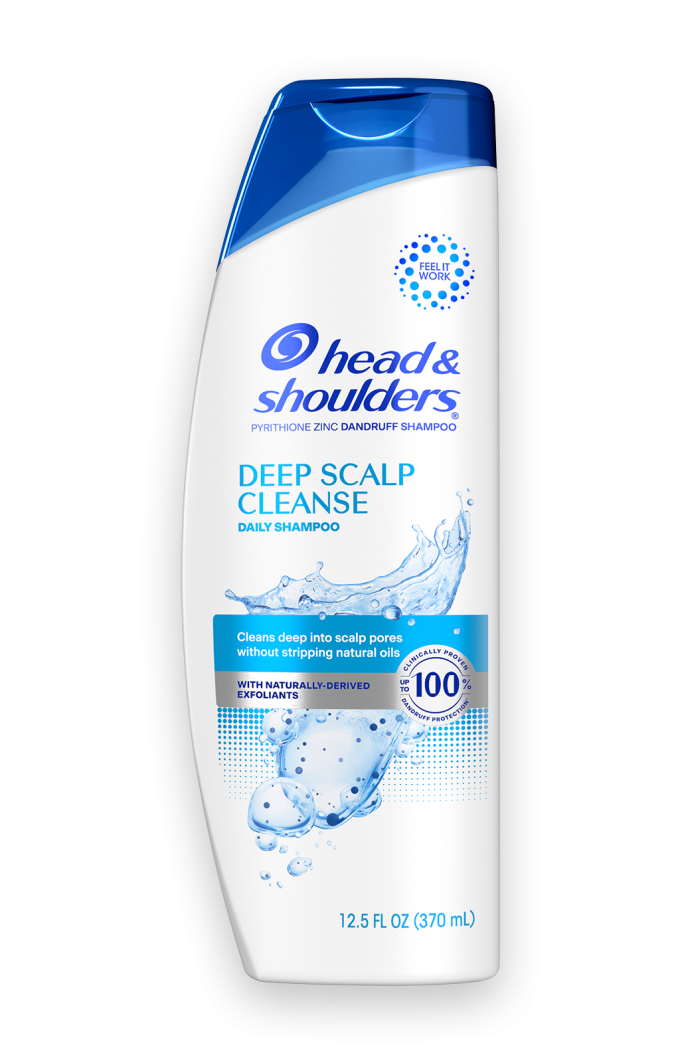 Deep Scalp Cleanse Anti-Dandruff Shampoo for Daily Use, Paraben Free
