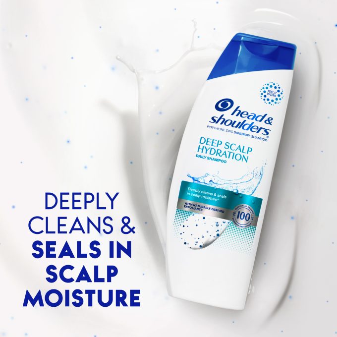 Deep Scalp Hydration Anti-Dandruff Shampoo for Daily Use, Paraben Free