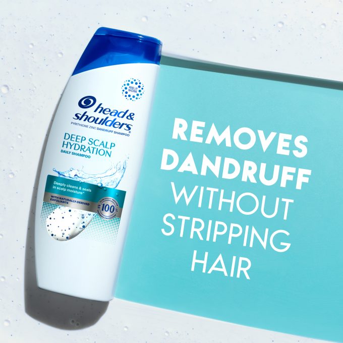 Deep Scalp Hydration Anti-Dandruff Shampoo for Daily Use, Paraben Free