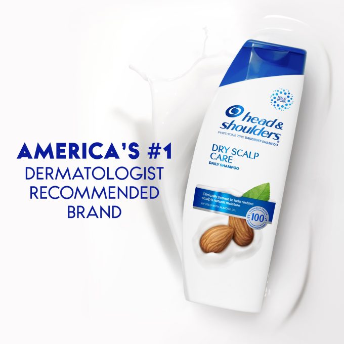 Dry Scalp Care Anti-Dandruff Shampoo for Daily Use, Paraben Free