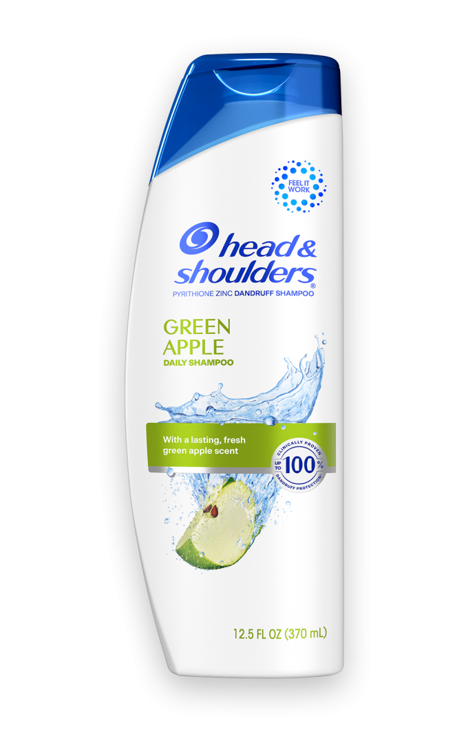 Green Apple Anti-Dandruff Shampoo for Daily Use, Paraben Free