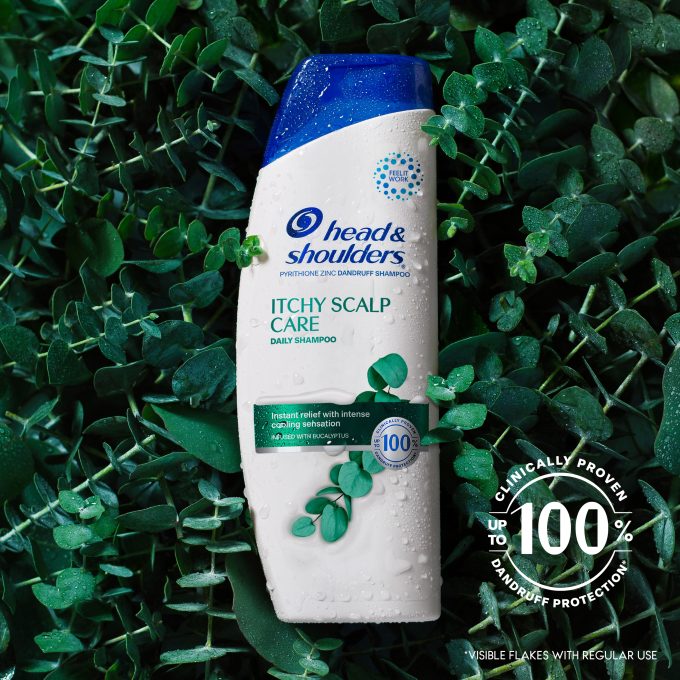 Itchy Scalp Care Anti-Dandruff Shampoo for Daily Use, Paraben Free