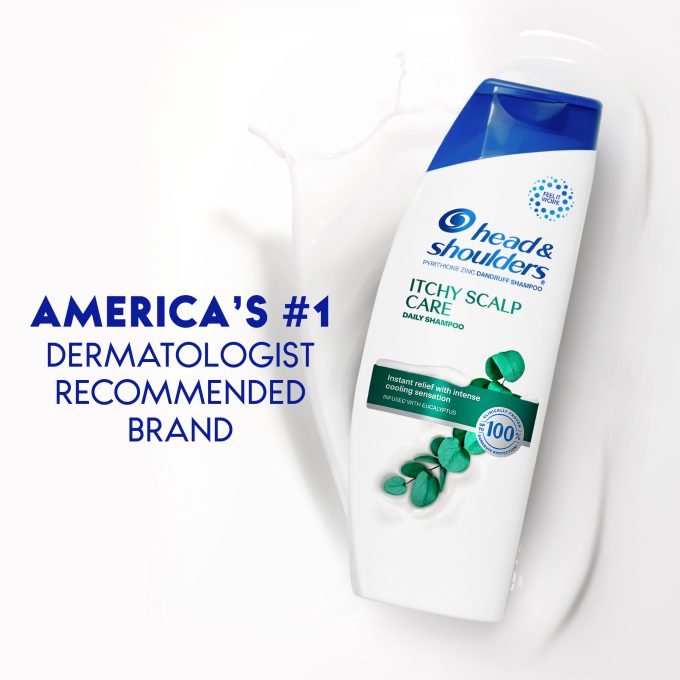 Itchy Scalp Care Anti-Dandruff Shampoo for Daily Use, Paraben Free