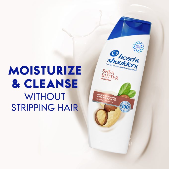 Shea Butter Anti-Dandruff Shampoo for for Daily Use, Paraben Free
