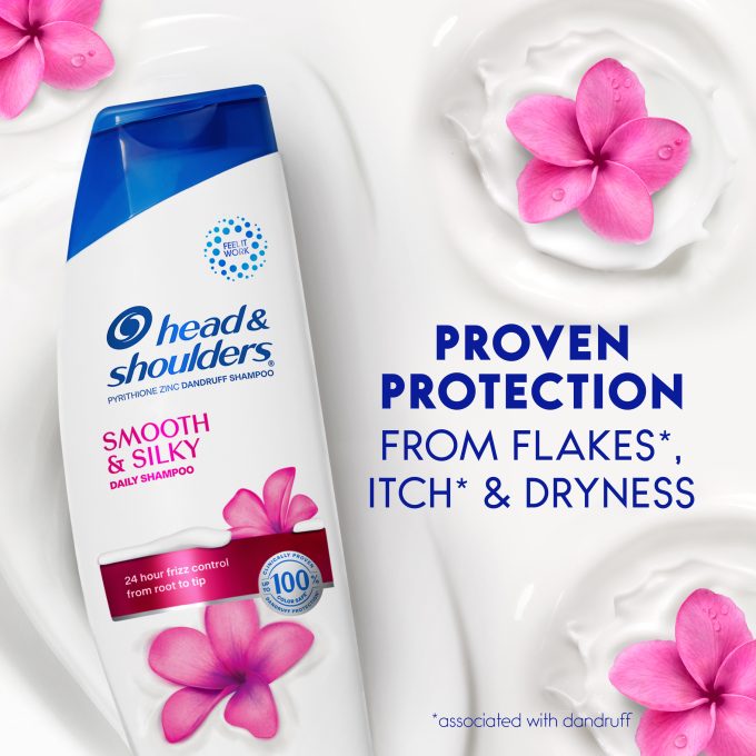 Smooth and Silky Anti-Dandruff Dandruff Shampoo for Daily Use, Paraben Free