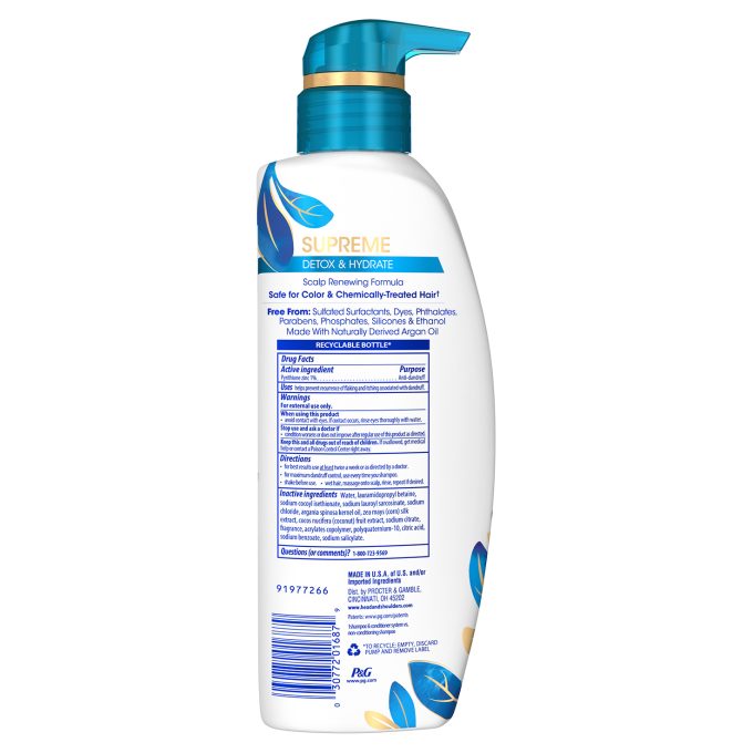 Supreme Sulfate Free Detox & Hydrate Shampoo